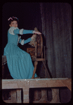 Chorus soprano Frederica Fondo during a Metropolitan Opera tour of Faust