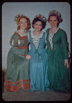 Chorus members during a Metropolitan Opera tour of Faust