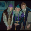Chorus members during a Metropolitan Opera tour of Faust