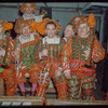 Stage band in Boston, Massachusetts during a Metropolitan Opera tour of Faust