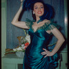 Marguerite Piazza in costume for Die Fledermaus at the Metropolitan Opera