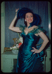 Marguerite Piazza in costume for Die Fledermaus at the Metropolitan Opera