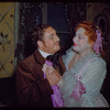 Richard Tucker and Ljuba Welitsch in costume for Die Fledermaus at the Metropolitan Opera