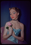 Dancer Suzanne Ames in costume for Die Fledermaus at the Metropolitan Opera