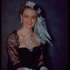 Chorus alto Yvonne Andlauer in costume for Die Fledermaus at the Metropolitan Opera