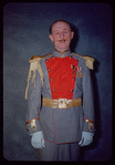 Chorus tenor Joseph Fine in costume for Die Fledermaus at the Metropolitan Opera