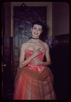 Dancer June Evans in costume for Die Fledermaus at the Metropolitan Opera