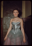 Dancer Gudrun Lober in costume for Die Fledermaus at the Metropolitan Opera