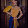 Dancer Lorraine Ruess in costume for Die Fledermaus at the Metropolitan Opera