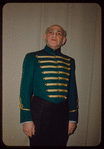 Chorus tenor Louis Derman in costume for Die Fledermaus at the Metropolitan Opera