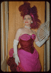 Dancer Nana Gollner in costume for Die Fledermaus at the Metropolitan Opera