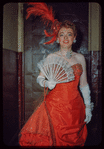 Maria (?) in costume for Die Fledermaus at the Metropolitan Opera
