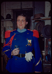 Norman Giffin in costume for Die Fledermaus at the Metropolitan Opera