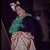 Chorus soprano Rae Calitri in costume for Die Fledermaus at the Metropolitan Opera