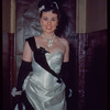 Chorus soprano Barbara Lewis in costume for Die Fledermaus at the Metropolitan Opera