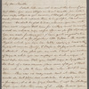 Jane Austen to Martha Lloyd, autograph letter signed