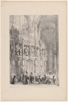 Interior of the Cathedral, Chartres