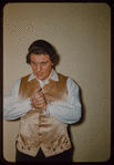 Lawrence Davidson in costume for Manon at the Metropolitan Opera