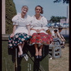 Dancers Gisela Weidner and Arlene Novick during a  Metropolitan Opera tour of Manon
