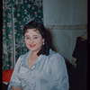 Victoria de los Angeles in costume for Manon at the Metropolitan Opera