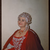 Victoria de los Angeles in costume for Manon at the Metropolitan Opera