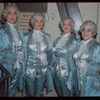 Chorus members in costume for Manon Lescaut at the Metropolitan Opera