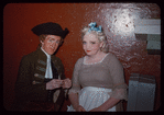 Chorus alto Lillian Nichols and Frank Flynn in costume for Manon Lescaut at the Metropolitan Opera