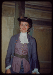 Chorus alto Yvonne Andlauer in costume for Manon Lescaut at the Metropolitan Opera