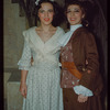 Chorus members in costume for Manon Lescaut at the Metropolitan Opera