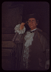 Lorenzo Alvary in costume for Manon Lescaut at the Metropolitan Opera