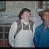 Chorus bass Mario Siri and Carlo Tomanelli in costume for Manon Lescaut at the Metropolitan Opera