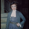 Chorus soprano Matilda Zilz in costume for Manon Lescaut at the Metropolitan Opera