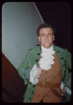 Thomas Hayward in costume for Manon Lescaut at the Metropolitan Opera