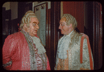 Salvatore Baccaloni and Alessio De Paolis in costume for Manon Lescaut at the Metropolitan Opera
