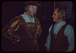 Lorenzo Alvary and Peter Klein in costume for Die Meistersinger von Nürnberg at the Metropolitan Opera
