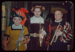 Musicians in costume for Die Meistersinger von Nürnberg at the Metropolitan Opera