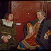 Alessio De Paolis and Lorenzo Alvary in costume for Die Meistersinger von Nürnberg at the Metropolitan Opera
