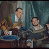Paul Franke and Hugh Thompson in costume for Die Meistersinger von Nürnberg at the Metropolitan Opera