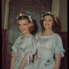 Dancers Lee Ada Keeney and Patricia Casey in costume for Die Meistersinger von Nürnberg at the Metropolitan Opera