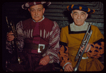 Musicians in costume for Die Meistersinger von Nürnberg at the Metropolitan Opera