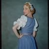 Dancer Suzanne Ames during a Metropolitan Opera tour of Die Meistersinger von Nürnberg