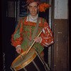 Percussionist Morris Tilkin during a Metropolitan Opera tour of Die Meistersinger von Nürnberg