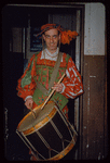 Percussionist Morris Tilkin during a Metropolitan Opera tour of Die Meistersinger von Nürnberg
