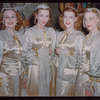 Bridesmaids during a Metropolitan Opera tour of Lucia di Lammermoor