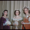 Chorus members during a Metropolitan Opera tour of Lucia di Lammermoor