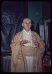 Unidentified performer in costume for Madama Butterfly at the Metropolitan Opera