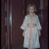 Child performer in costume for Madama Butterfly at the Metropolitan Opera