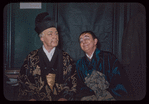 Alessio De Paolis and George Cehanovsky in costume for Madama Butterfly at the Metropolitan Opera