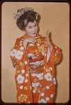 Gloria Lind during a Metropolitan Opera tour of Madama Butterfly