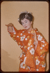Gloria Lind during a Metropolitan Opera tour of Madama Butterfly